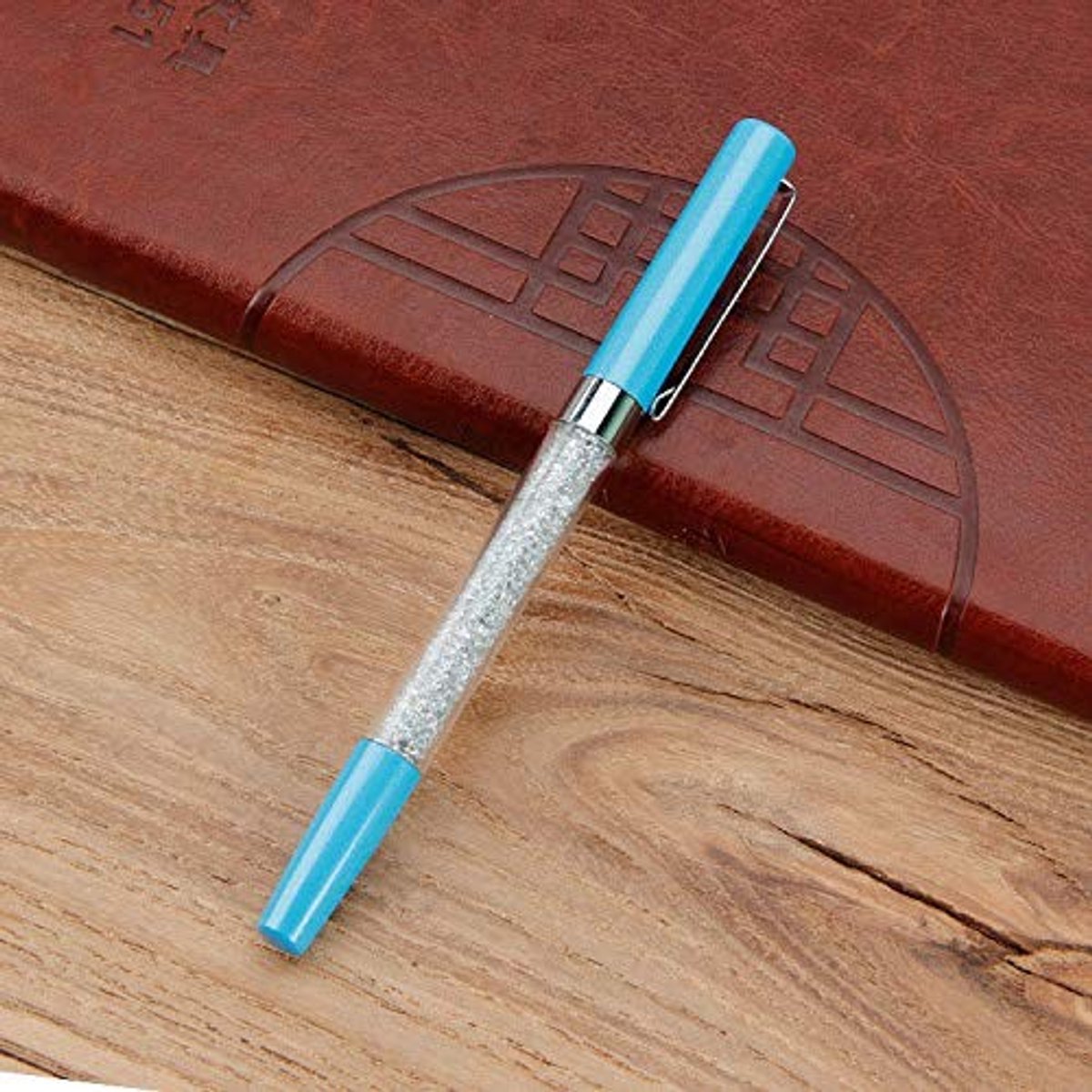 Store_7 - Kwaliteitsbalpen - Bling Bling Kristal Diamant - Modieuze en Duurzame Pen - Zwarte Inkt - Elegant en Comfortabel - Geschikt voor Dagelijk...