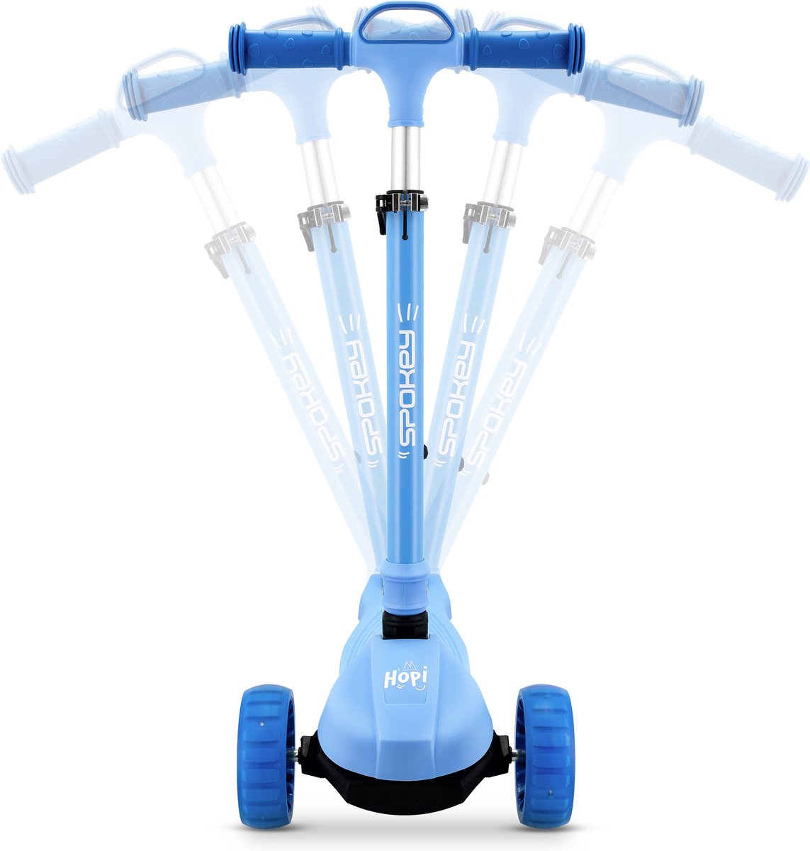 Spokey Hopi Step - Blauw - Verstelbaar stuur - Opvouwbaar - 3 wielen