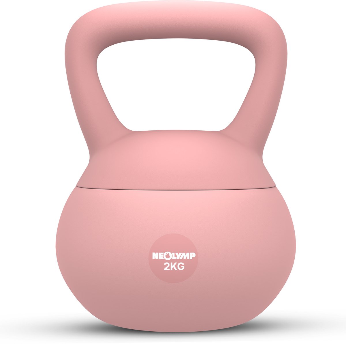 NEOLYMP 2 kg Soft Kettlebell voor beginners & revalidatie– Bodemvriendelijk en effectief
