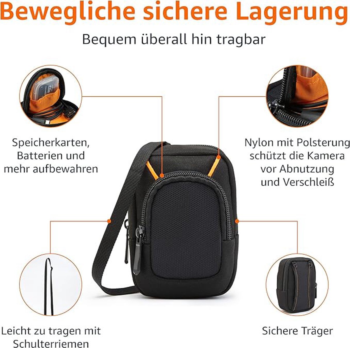 Allesto Cameratas - Tas voor compactcamera's thumbnail 3