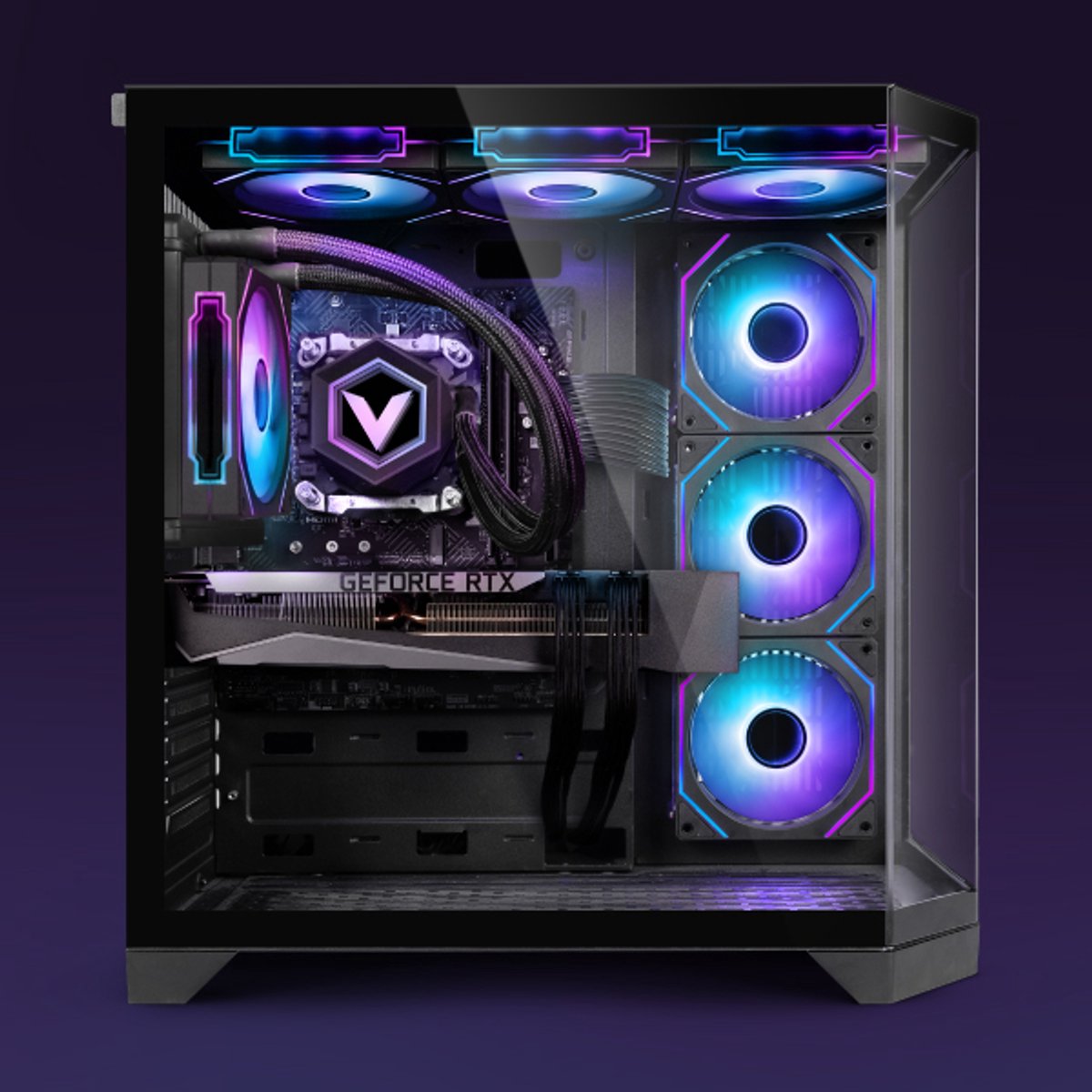 Vibox EU Vibox Gaming PC - Ryzen 7 9800X3D - 32GB DDR5 RAM - 1TB NVMe SSD thumbnail 2