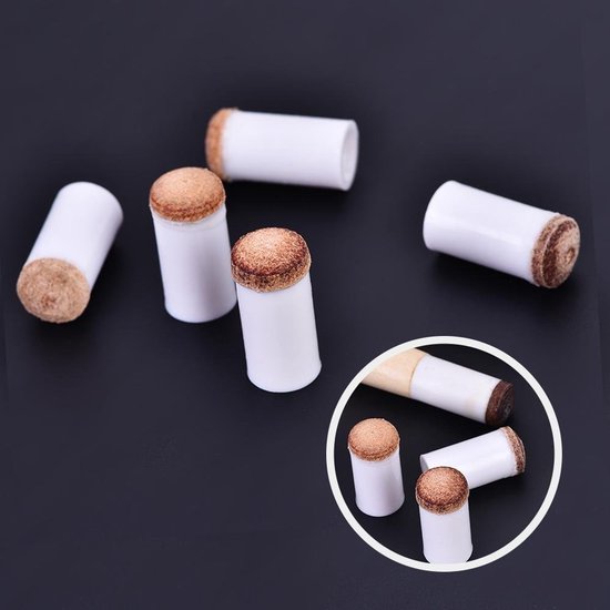 Livia home - Billard Queue Tipp - Snooker en Pool Queue - Hoogwaardige kwaliteit - 11mm - Duurzaam en gebruiksvriendelijk - Ideaal voor DIY projecten — afbeelding 2