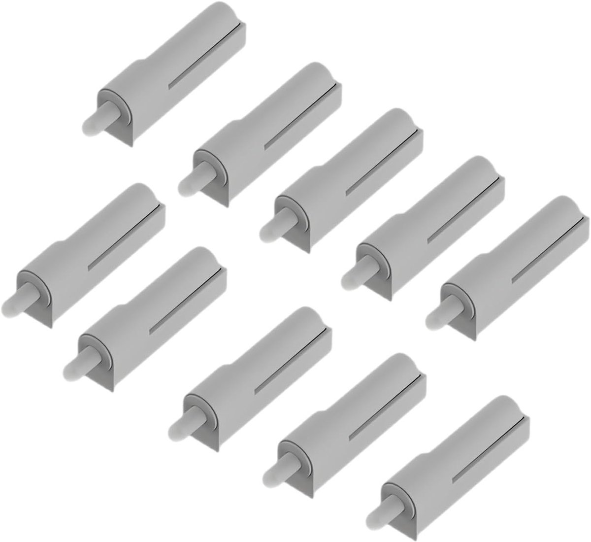Dempers voor Keuken- en Woonkamerkasten - Set van 10 Stuks - Zachte Sluiting Mechanisme - Geluidsarm en Duurzaam - Ideaal voor Keukenmeubels en Kasten