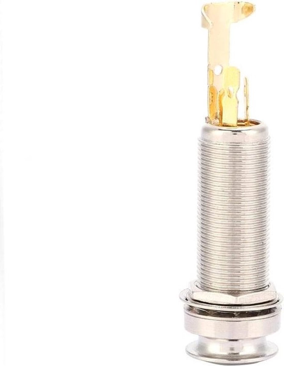 Koperen Endpin Jack voor Gitaar en Ukulele (57mm lengte) - Hoogwaardige Kwaliteit