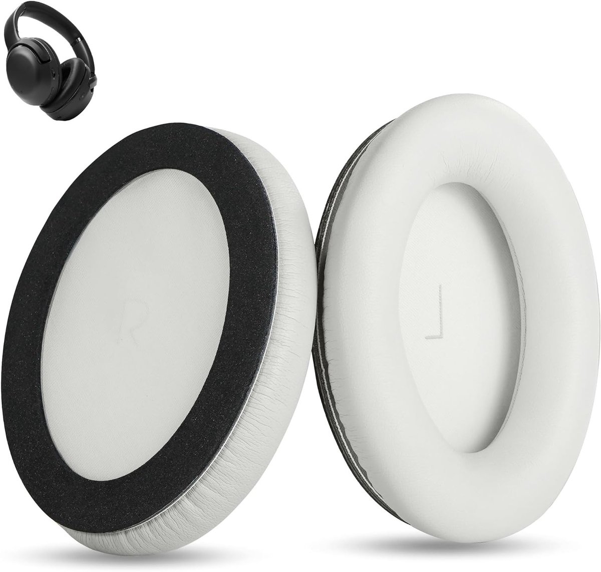 Vervangende Oorkussens voor Draadloze Over-Ear Hoofdtelefoons van JBL - Comfortabele Oorkussens van Echte Leer, Ideaal voor Langdurig Luisteren