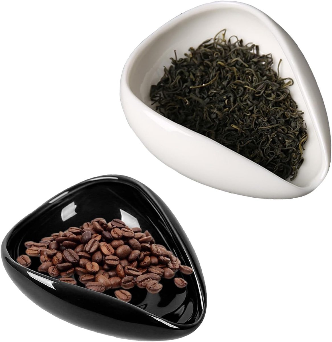 Set van 2 koffiemeetlepels en dispenseschalen voor espresso en thee - Perfect voor koffieliefhebbers en theebereiding