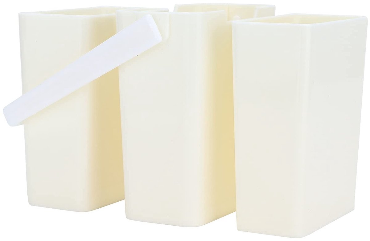 Jhubersproducts - Verfborstel Wasemmer - 3 Onderdelen - Afneembare Kwastbak met Handvat - Geschikt voor Aquarel en Olieverf - Perfect voor Creatieve K