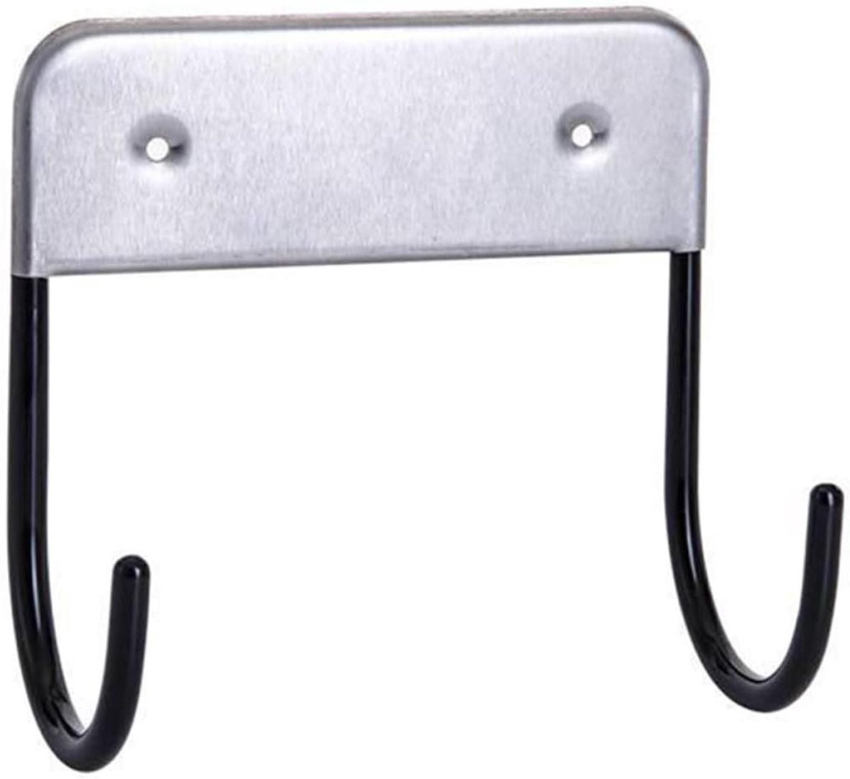 Strijkplank Hanger - Opbergrek - Ruimte Besparen - Wandmontage - 13 x 12.5 cm - Zilver