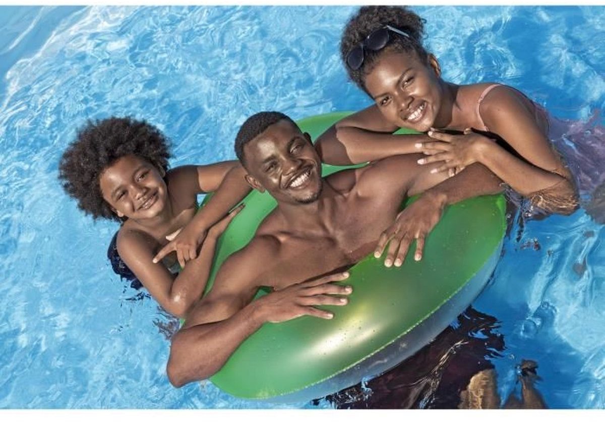 Bestway Inflatable pool with pump - Ø 396 x 84 cm