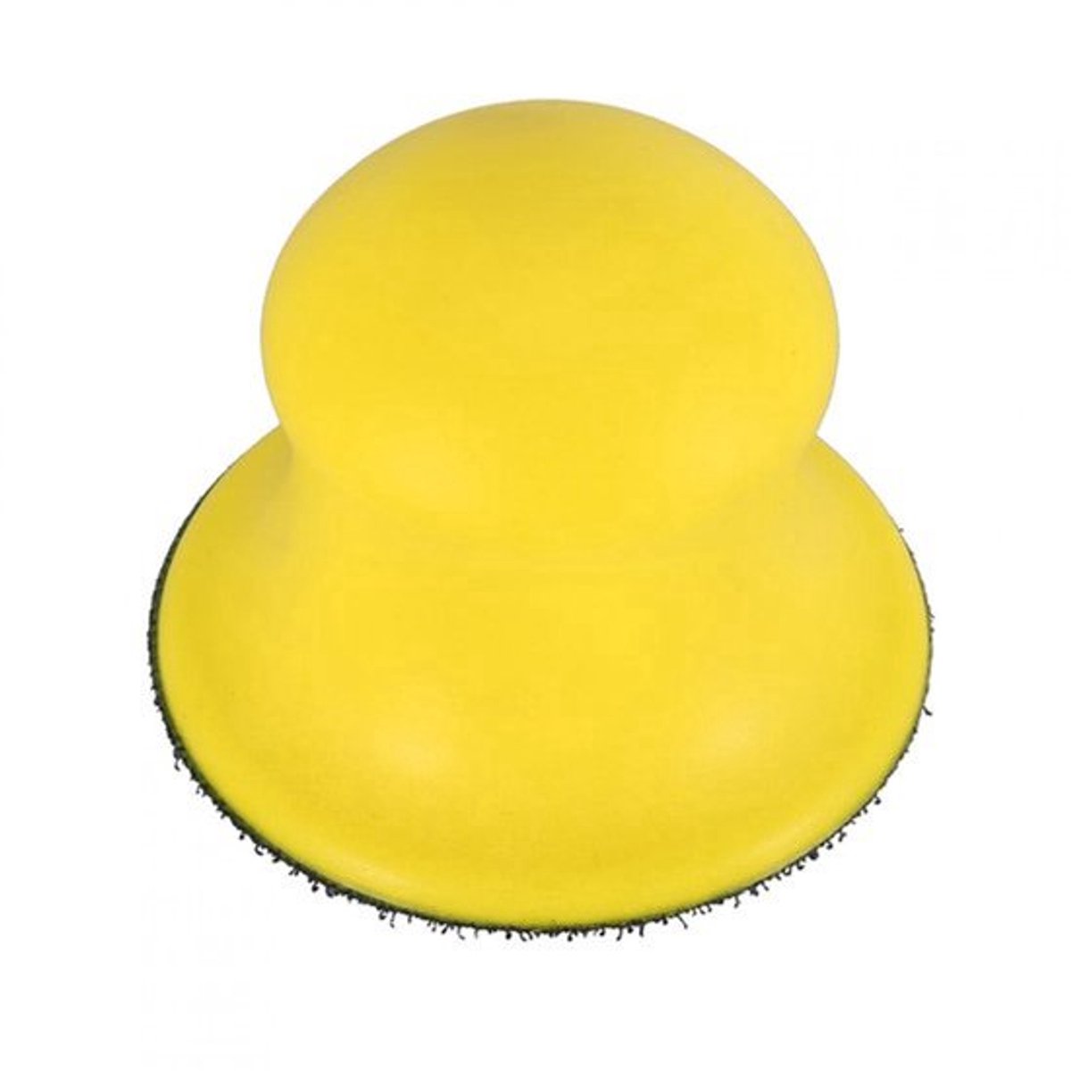 Hand Schuurblok 3 Inch - Gele PU Schuurblok - Stofvrij voor Houtpoleren