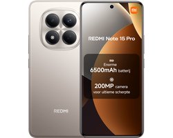 Smartphone-REDMI Note 15 Pro-12GB+512GB-De Kleur Van Titanium
