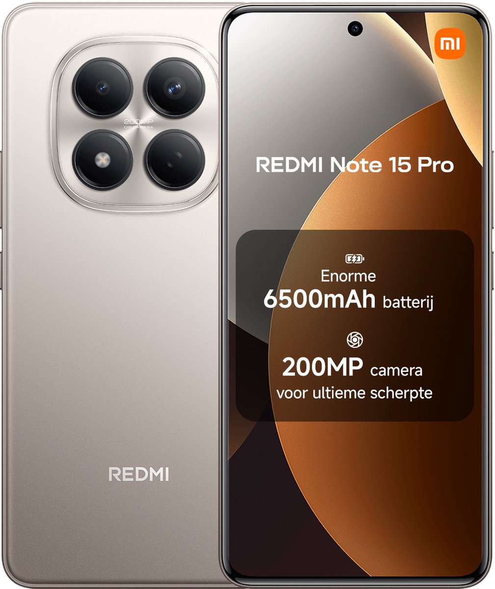 Redmi Note 15 Pro 256GB Goud 4G