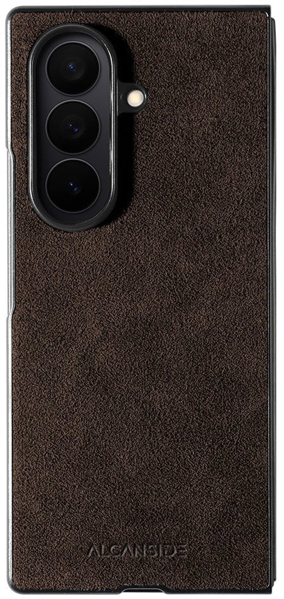 Samsung Galaxy Z Fold 7 - Alcantara Case - Chocolate Brown