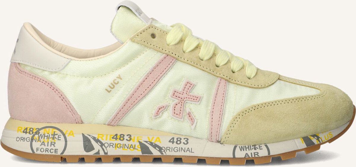 Premiata Lucyd Sneakers - Textiel - Dames - Beige - Maat 38