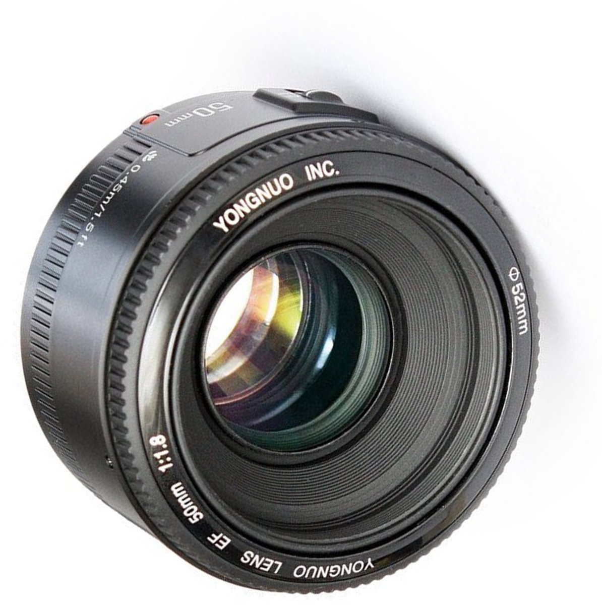 Smoakez - 50 mm F1.8 Lens - Autofocus - Groot diafragma - Compact formaat - Geschikt voor Canon - Professionele kwaliteit - Perfect voor portretfot...