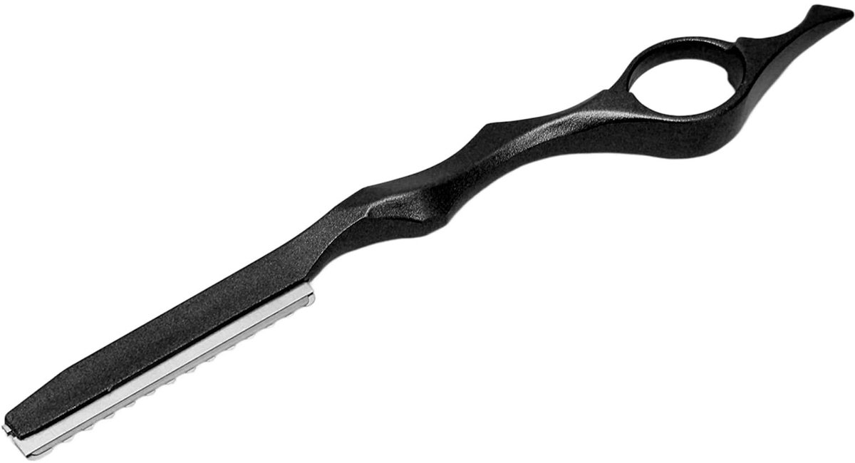 Livia home - Tondeuse voor het uitdunnen van het haar - Professionele scherpe messen - Zwart - Kappersschaar - Ideaal voor mannen - Perfect voor thuis