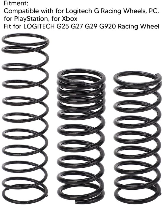 Smoakez - Pedaalveer Kit - Upgrade voor Racing Wheel - Zwart - Hoge Sterkte - Verbeterd Pedaalgevoel - Geschikt voor G25 G27 G29 G920 van smoakez — afbeelding 5