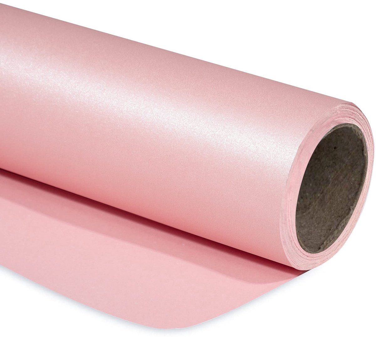 Dailygoods - Roze Mat Inpakpapier - Glanzend Cadeaupapier - Perfect Voor Feesten - Effen Kleur - 43,2 cm x 10 m - Voor Bruiloft en Verjaardag