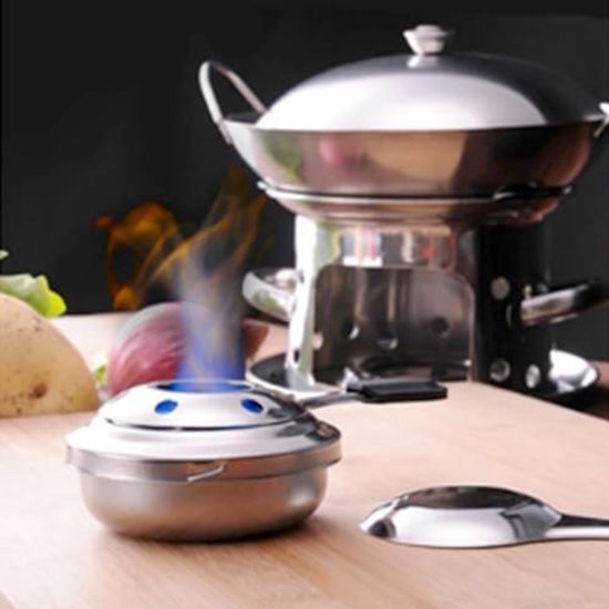 Fondue Branders Accessoires voor Fondue Branders Draagbare Mini Alcohol Koker Fornuis Branders Fondue Accessoires Draagbare Alcohol Koker Alcohol Koker voor Hot Pot, Droge Pot Keuken, — afbeelding 3
