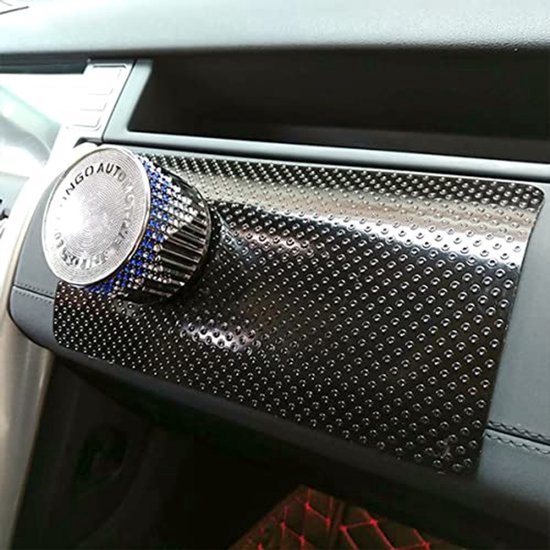 Antislipmat, autodashboard, kleefmat, pvc, mobiele telefoon, antislip, dashboardmat voor mobiele telefoon, zonnebril, sleutels, etc (stippen)