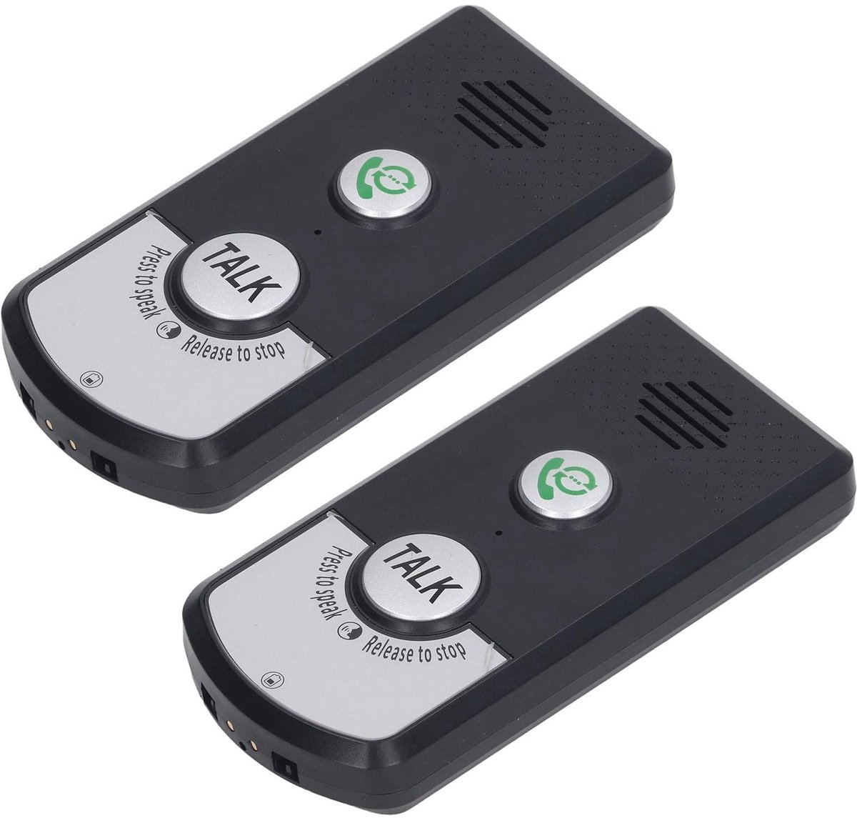 Dailygoods - Draadloze Intercom - Tweeweg Spraakintercom - Super Lange Afstand - Waterdicht - Deurbelsysteem - Thuiscommunicatie - 2 Stuks