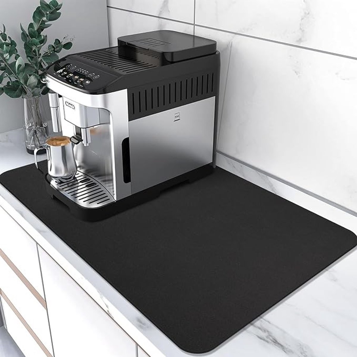 Super absorberende antislip afdruipmat voor koffiezetapparaat - 40x60 cm