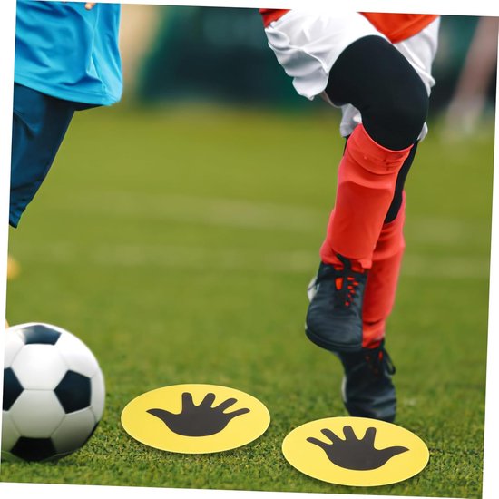 Voetbal Trainingsschijven - Markeer Schijven - Sport Training - Antislip Achterkant - 23x23cm - Meerdere Kleuren — afbeelding 2