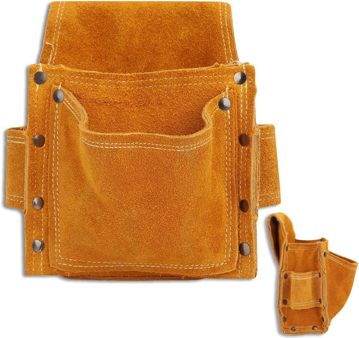 Pocket Tool Bag - Leer - Elektriciens - Multifunctionele Gereedschapszak - Hardware Gereedschapsgordel
