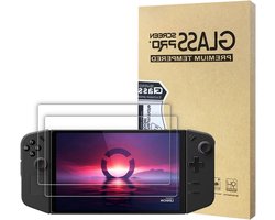 2-Pack Beschermfolie voor Lenovo Legion Go, 2.5D Gehard Glas Screen Protector, 9H Hardheid, Krasbestendig en Bubbelsvrij