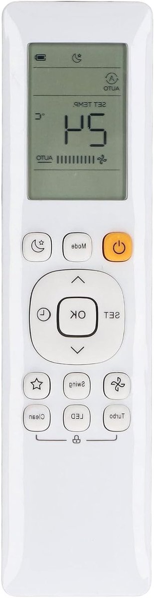 Universele afstandsbediening voor airconditioning, vervangingsremote voor RG10B D en andere modellen, eenvoudig in gebruik en compatibel met diverse merken