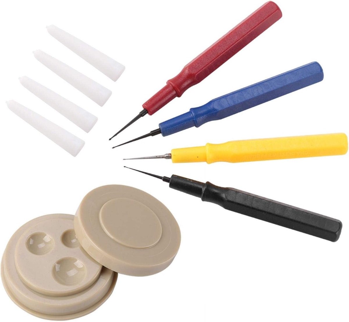 Professionele Oliepennen voor Horlogemakers, Reparatieset voor Horlogeonderhoud met Olieverstuivers en Oliecups, Perfect voor Precisiewerk en Horlogeherstel