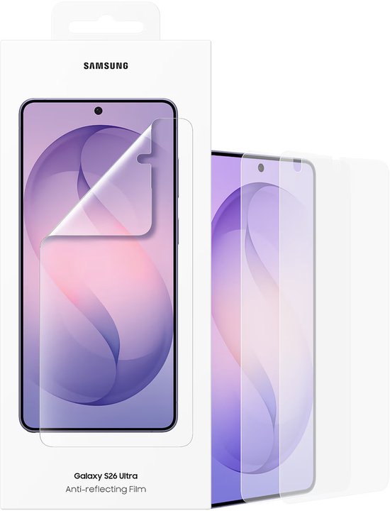 Samsung Galaxy S26 Ultra Screenprotector Anti-Reflectie Anti-Vingerafdruk Ultrasonic Vingerafdruk 2 Stuks