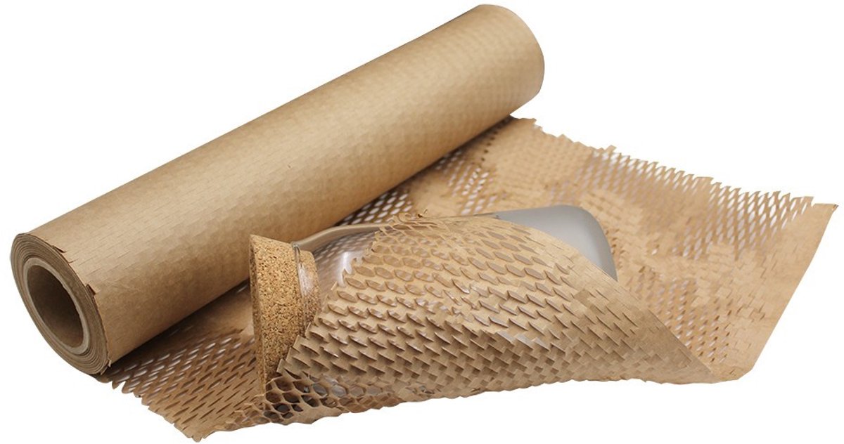Pack and Move - Honingraatpapier - Ø 0,4 x 25m - Inpakken, beschermen, opvullen
