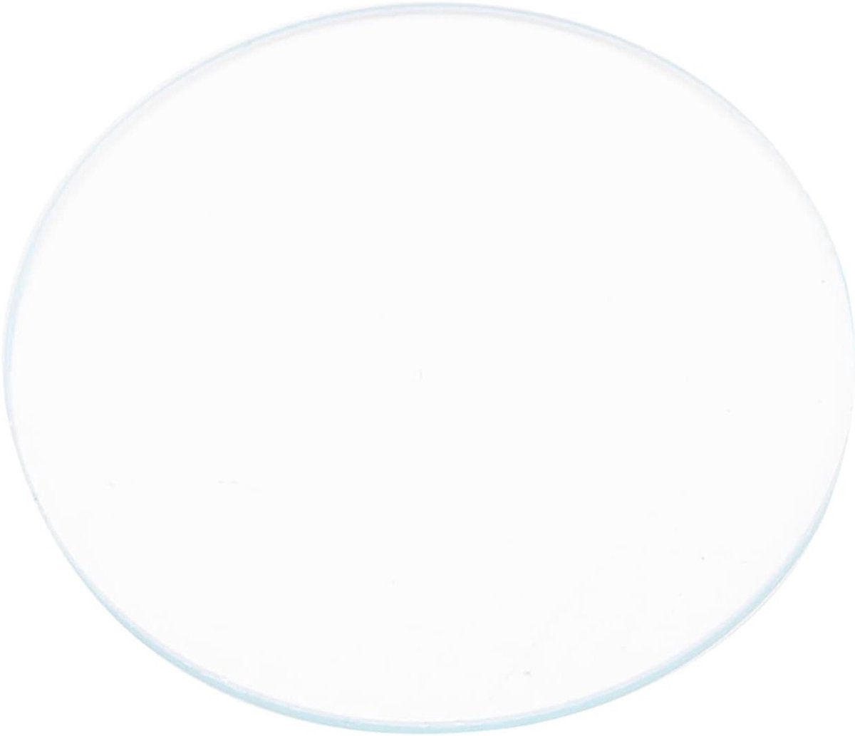 Vervangend Horlogeglas Set van 5 Stuks - Platte Horlogelens voor Horlogeherstel en Reparatie