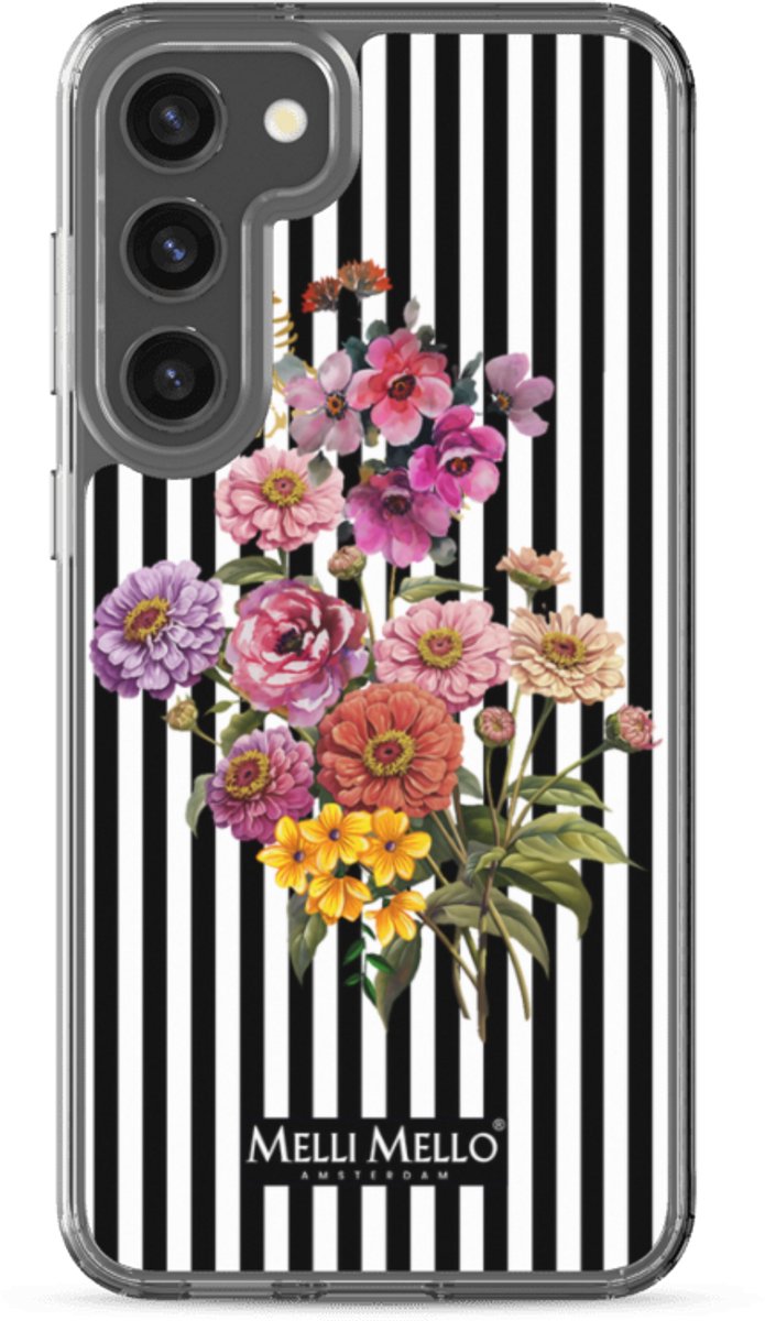 Melli Mello Telefoonhoesje Striped Grace (Soft case) - Samsung Galaxy S23 Plus