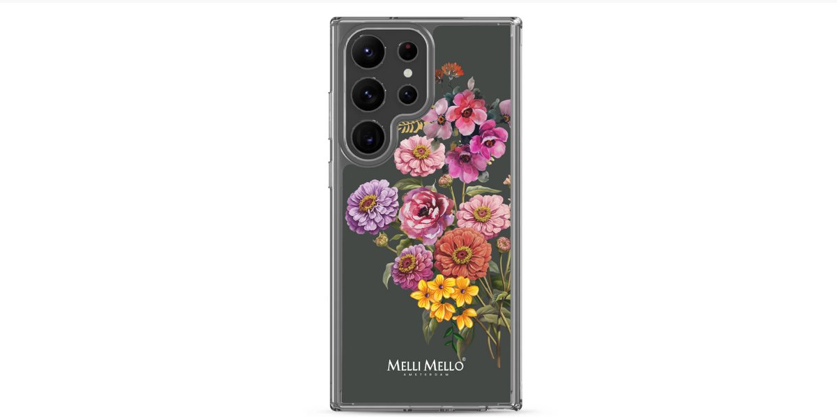 Melli Mello Telefoonhoesje Velvet Bloom (Soft case) - Samsung Galaxy S23 Ultra