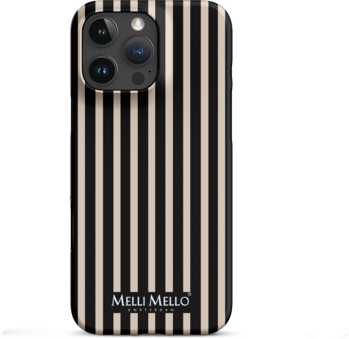 Melli Mello Telefoonhoesje Midnight Lines (Hard Case) - Apple iPhone 16 Pro Max