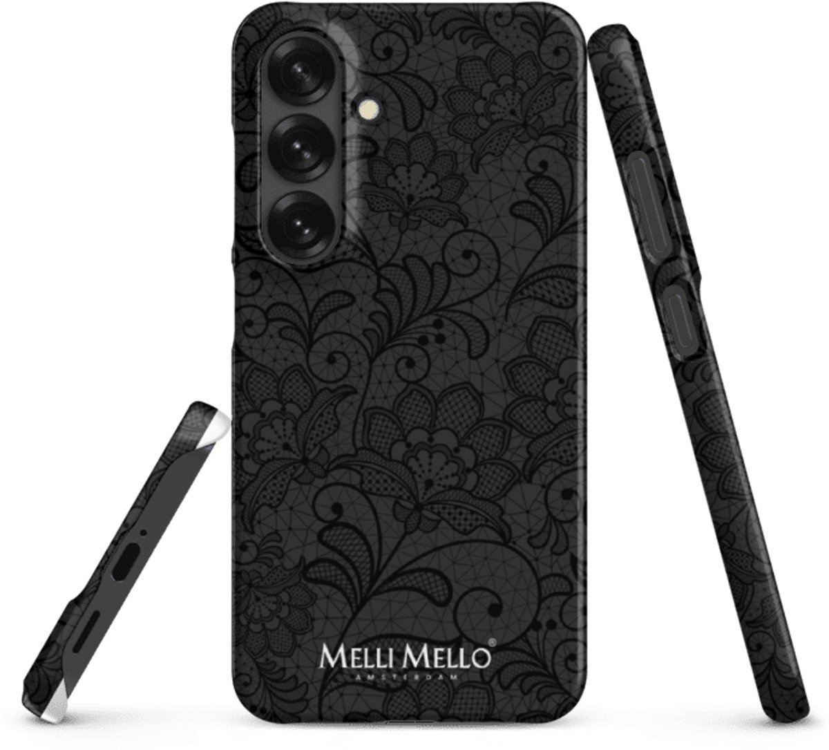 Melli Mello Telefoonhoesje Midnight Lace (Hard Case) - Samsung Galaxy S25