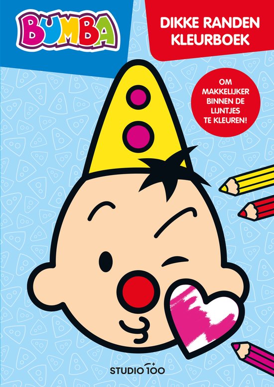 Bumba - Bumba: Kleurboek - Dikke randen kleurboek - cover