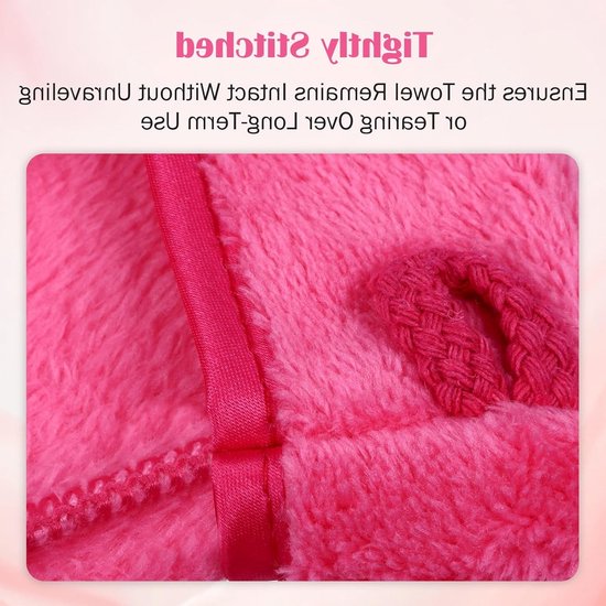 Set van 6 microvezel washandjes in diverse kleuren voor lichaam en gezicht, superzacht en absorberend, ideaal voor baby’s en kinderen — afbeelding 4