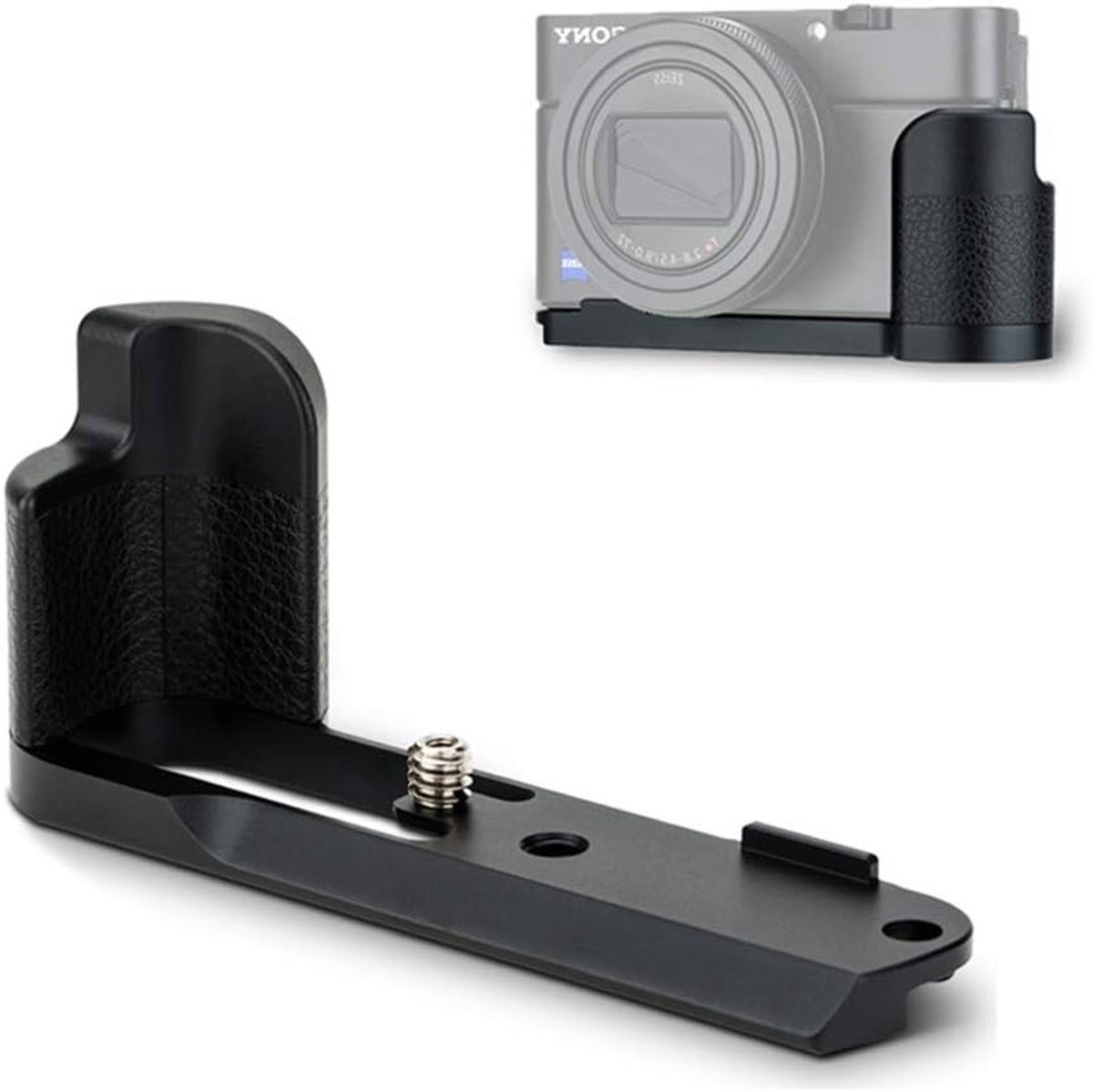 Duurzame metalen handgreep voor Sony RX100 camera's - Verbeter grip en stabiliteit tijdens het fotograferen