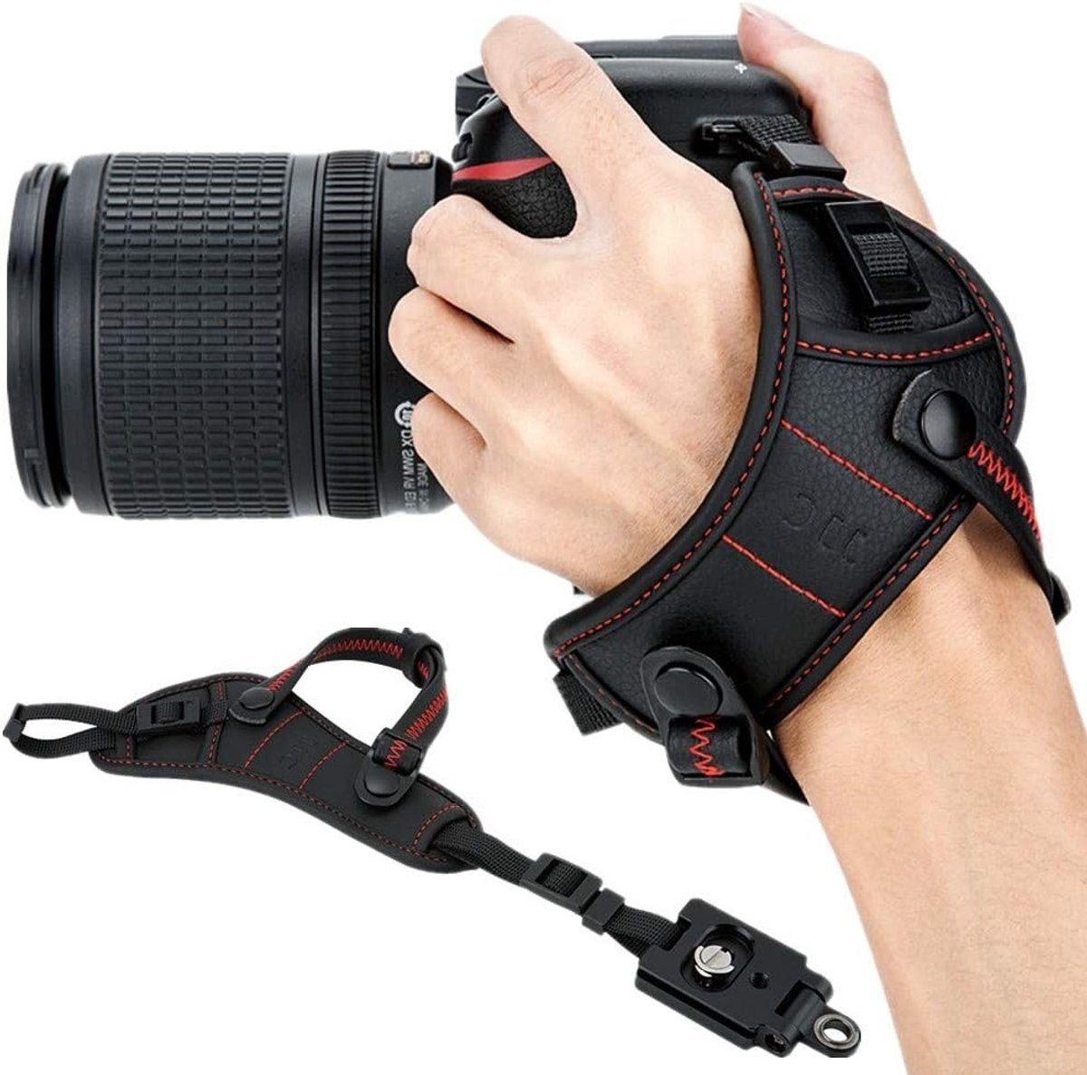 DSLR Camera Handriem met Verstelbare Arca-Swiss Plaat