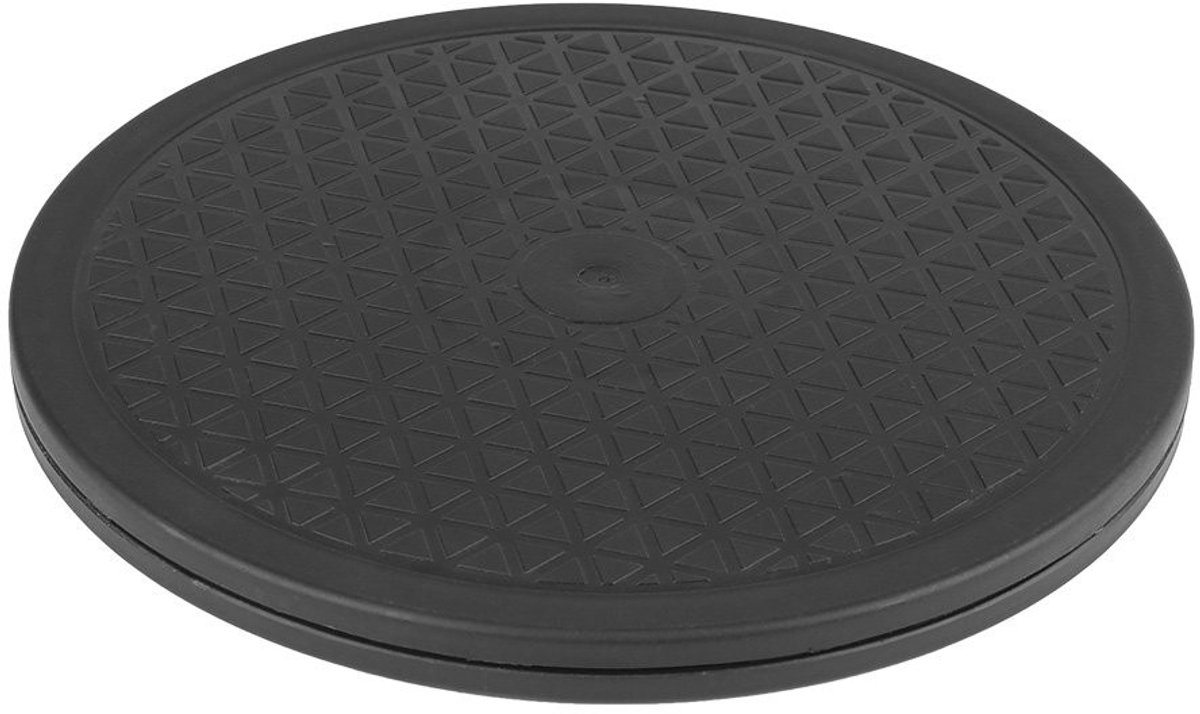 Allecto - Lazy Susan - Draaischijf voor Monitor en TV - 360° Rotatie - 10 inch - Ideaal voor verzamelobjecten - Gemakkelijk te draaien - Stevig ont..