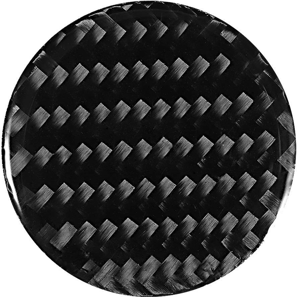 aladdien knop van koolstofvezel - Decoratieve bediening - Glanzend geometrisch oppervlak - Medium formaat - Geschikt voor A-3 A-4 8V 14-19