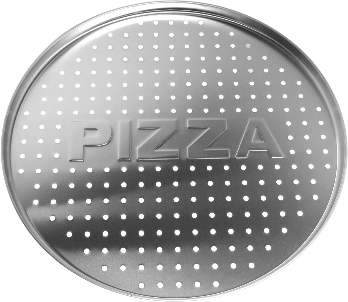 Dparts aluminium pizzaplaat met gaatjes - 30,5 cm - Rond - Geperforeerde plaat - Pizza bakplaat voor in oven