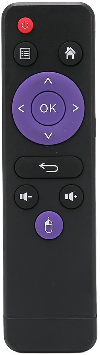 aladdien - Vervangende Afstandsbediening - IR Draadloze Afstandsbediening - Geschikt voor MX9 - Compact en Lichtgewicht - Voor TV Boxen - Id...