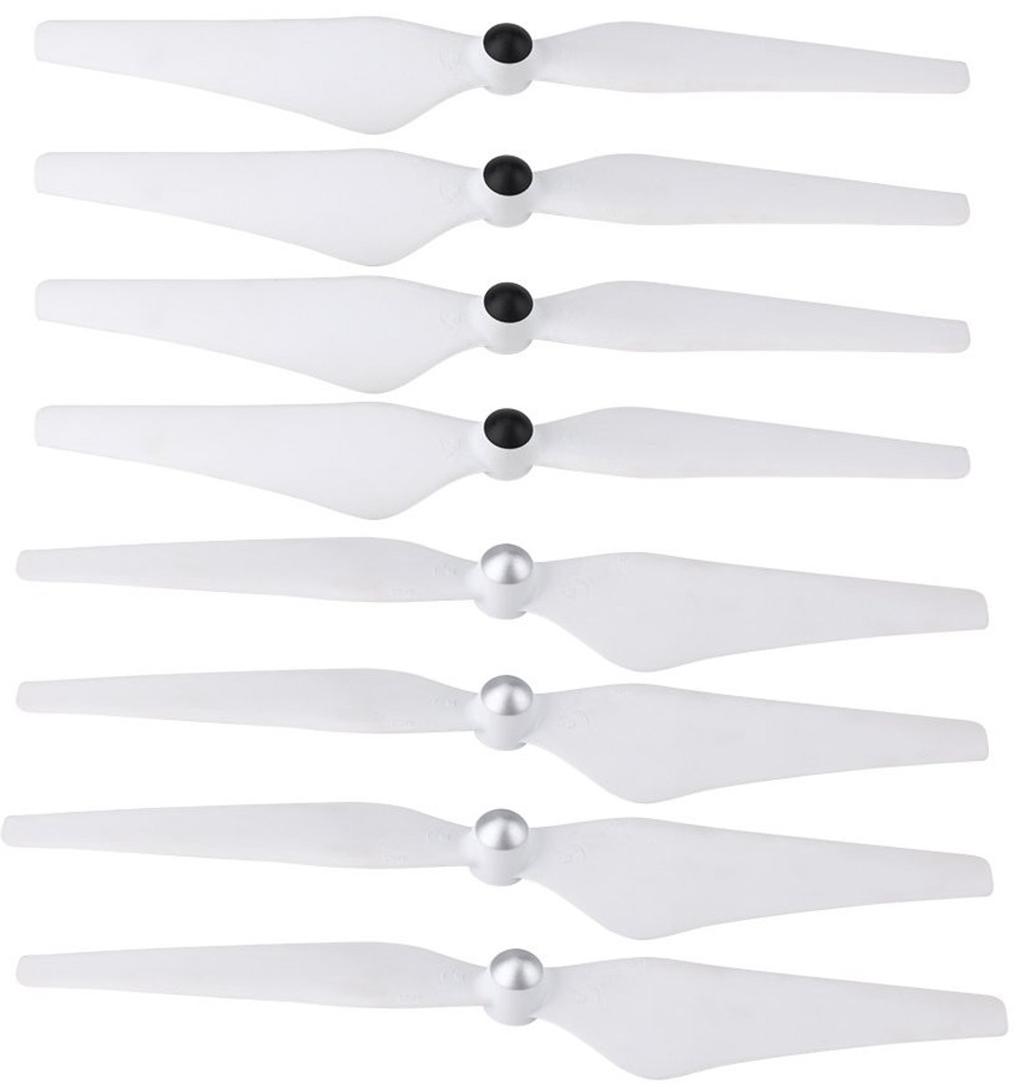 ONF3 - Drone Propellers - Vervangende Dronedelen - Lage Geluidsproductie - 8 Stuks - Geschikt voor Phantom 1/2/3 - 9450 CW