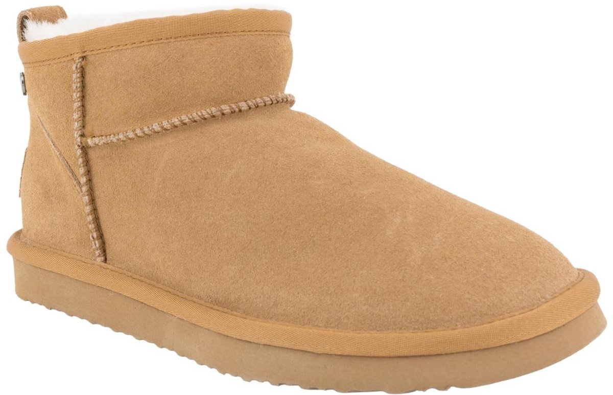 Piece of mind Dames Enkellaarsjes Classic Chestnut