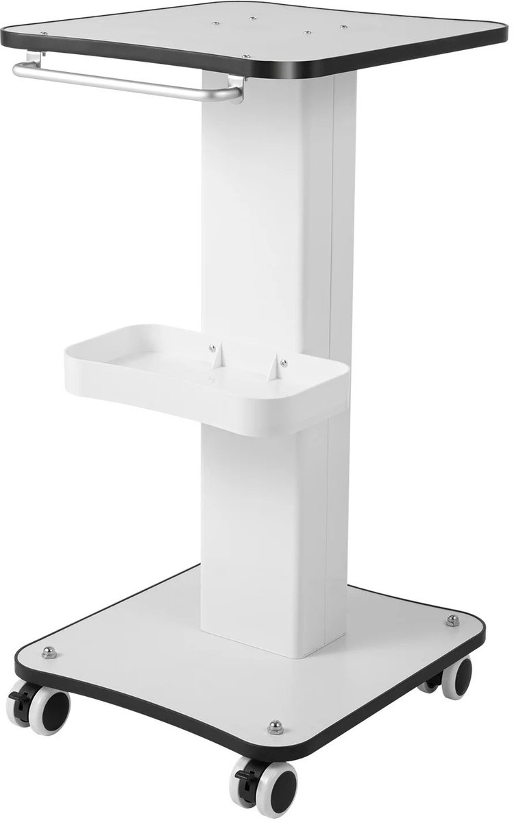 NordHaus Schoonheidswagen - Salon Trolley - Beauty Kar - 360° Stil Verrijdbaar - 38x34 cm Werkblad Wit Aantal karakters: 124