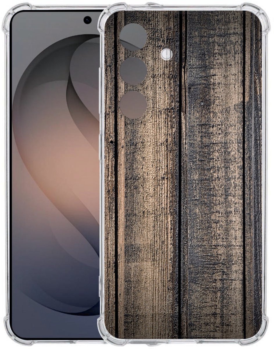 TPU Siliconen Hoesje Samsung Galaxy S26 Steigerhout Shockproof